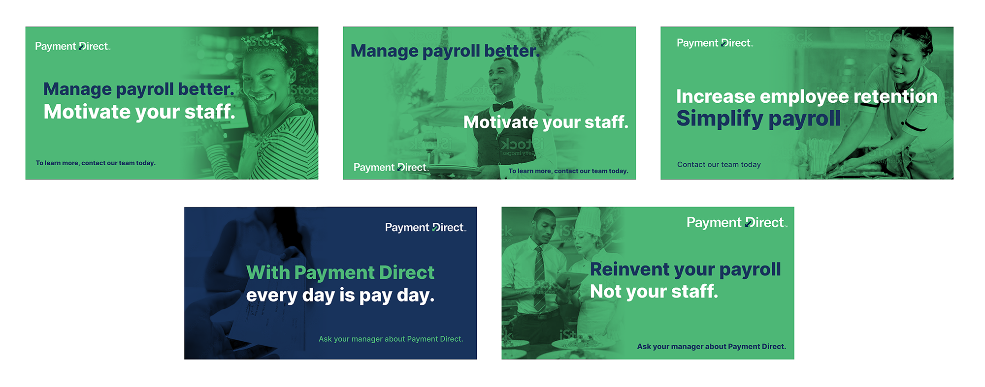 Payment Direct Social Media Graphics Set 1