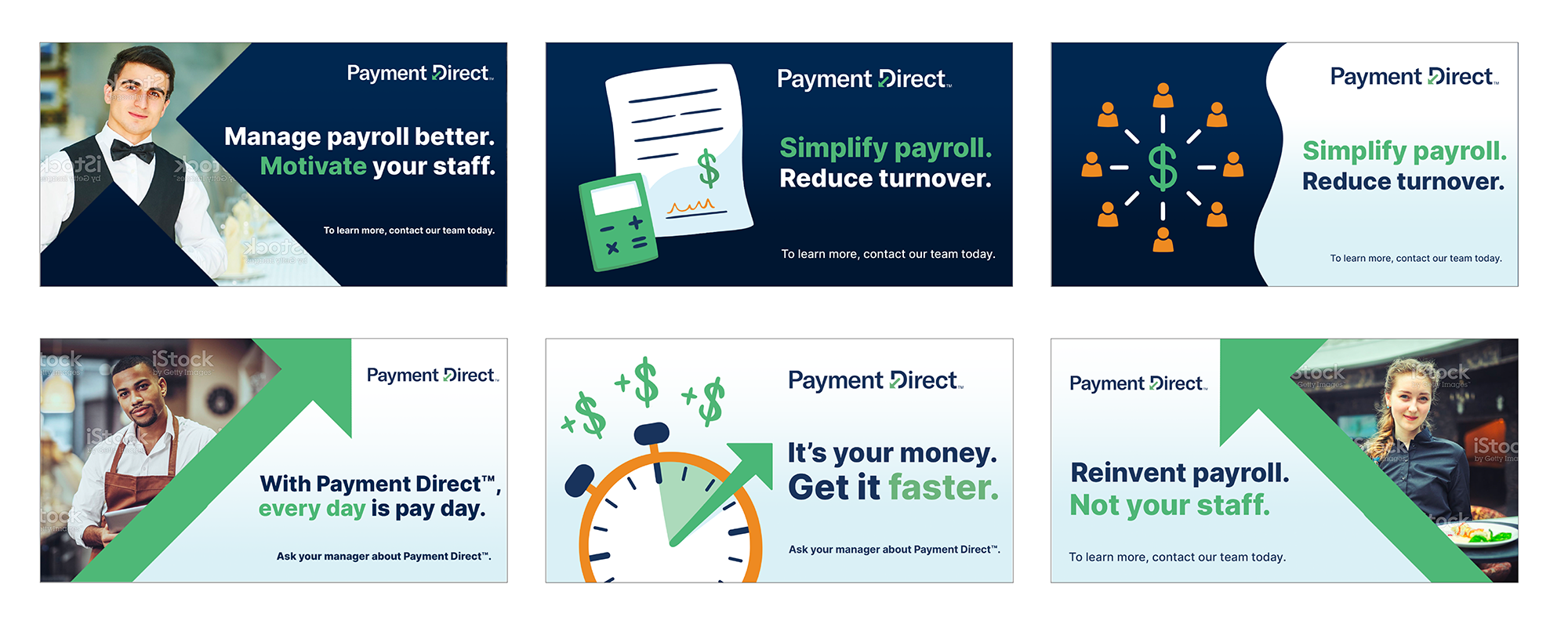 Payment Direct Social Media Graphics Set 3